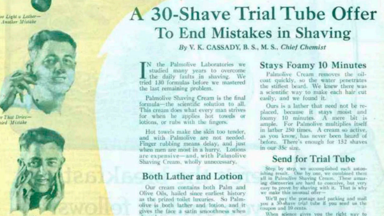Amostra Para Acabar Com Os Erros Ao Se Barbear