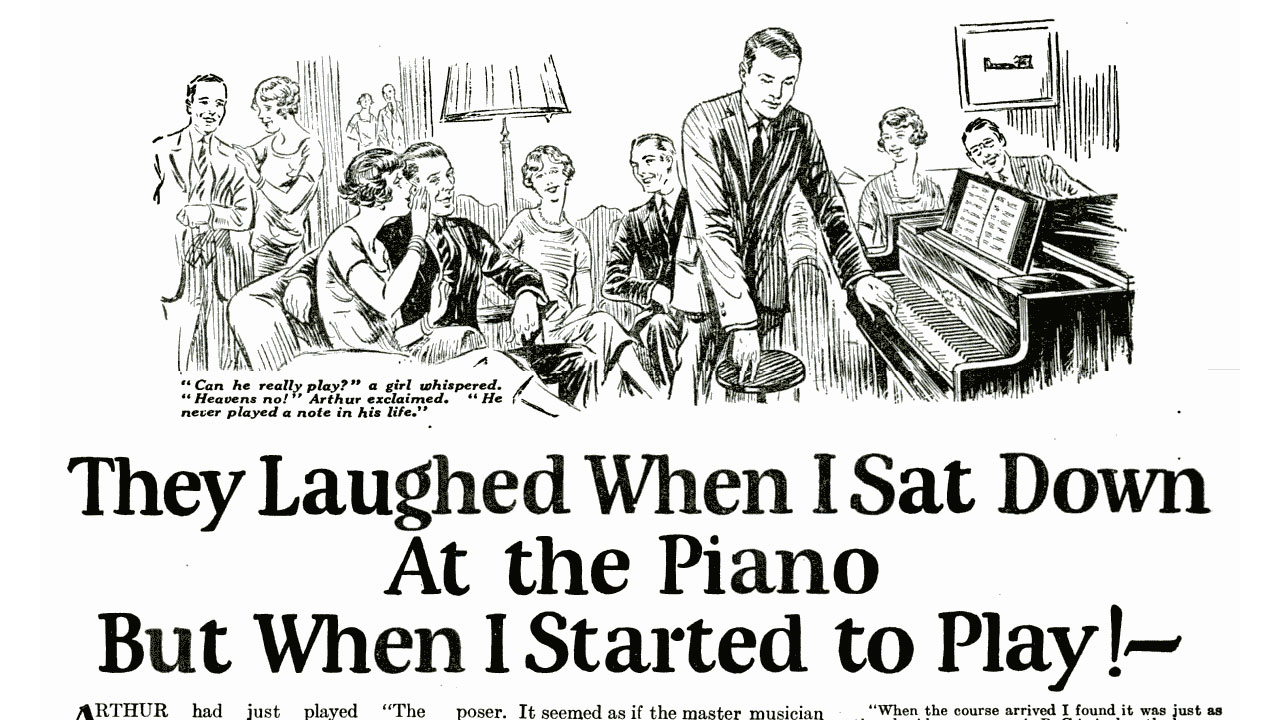 Eles riram de mim quando sentei para tocar o piano, mas quando eu comecei a tocar…