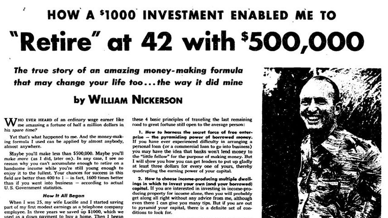 Como um investimento de $1.000 me permitiu me aposentar aos 42 anos com $500.000