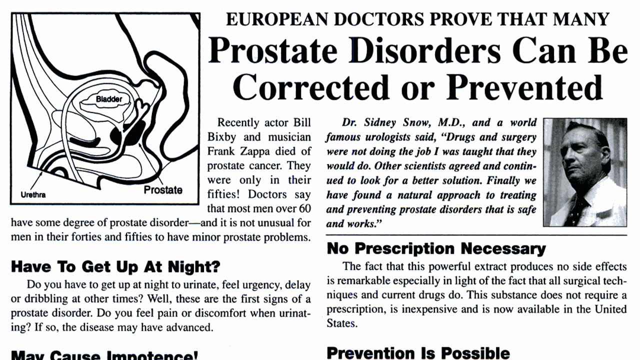 Médicos Europeus Provam Que Muitos Distúrbios Da Próstata Podem Ser Corrigidos Ou Evitados