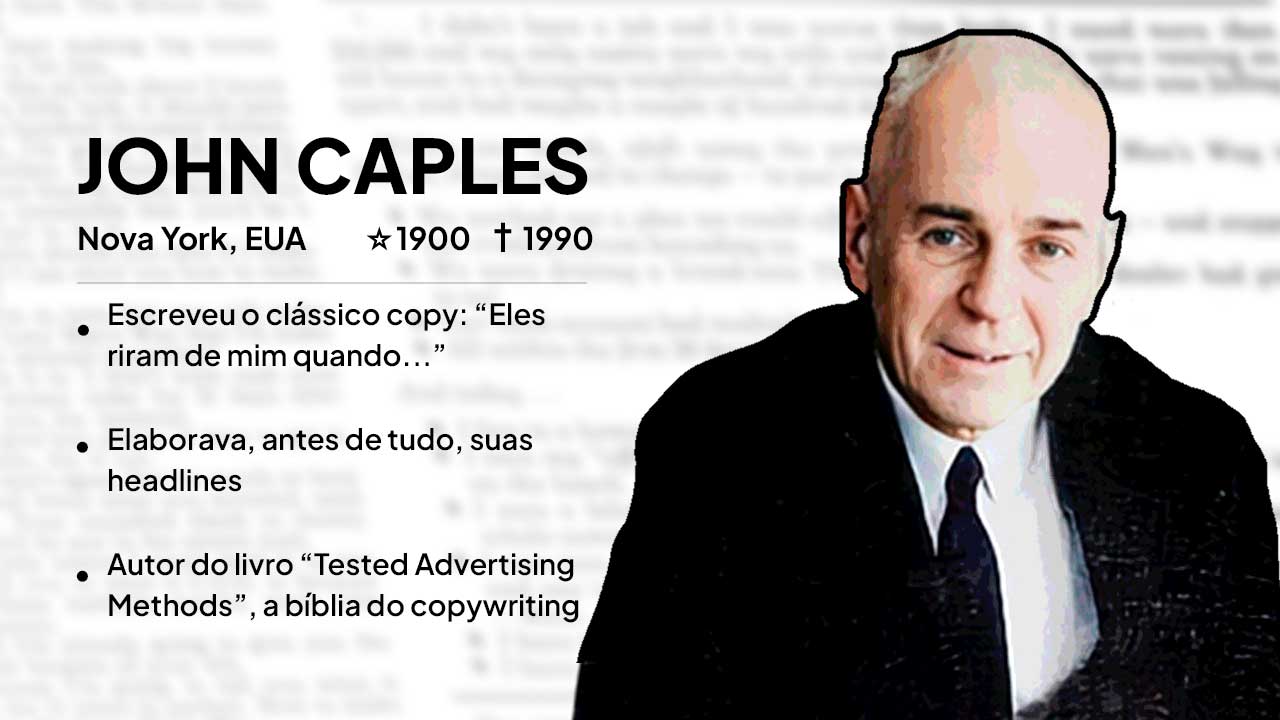 John Caples: O Mestre Das Headlines