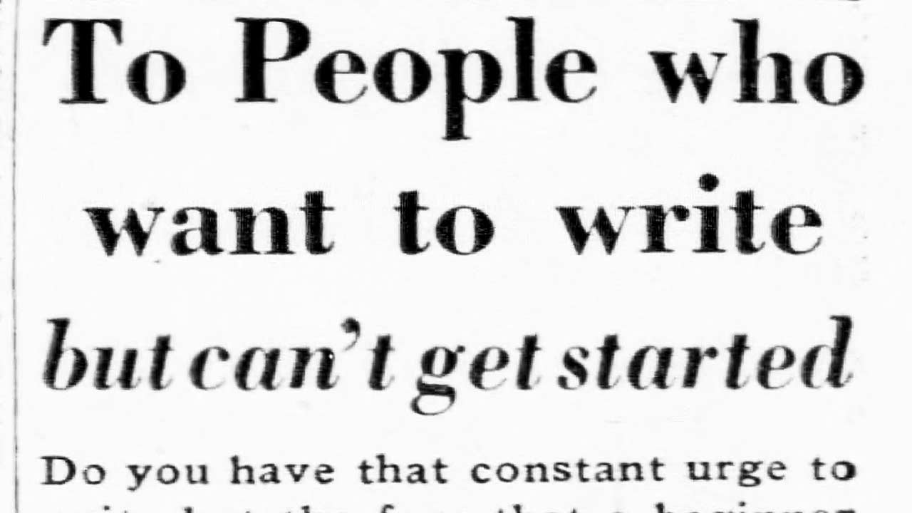 Para Pessoas Que Querem Escrever — Mas Não Conseguem Começar