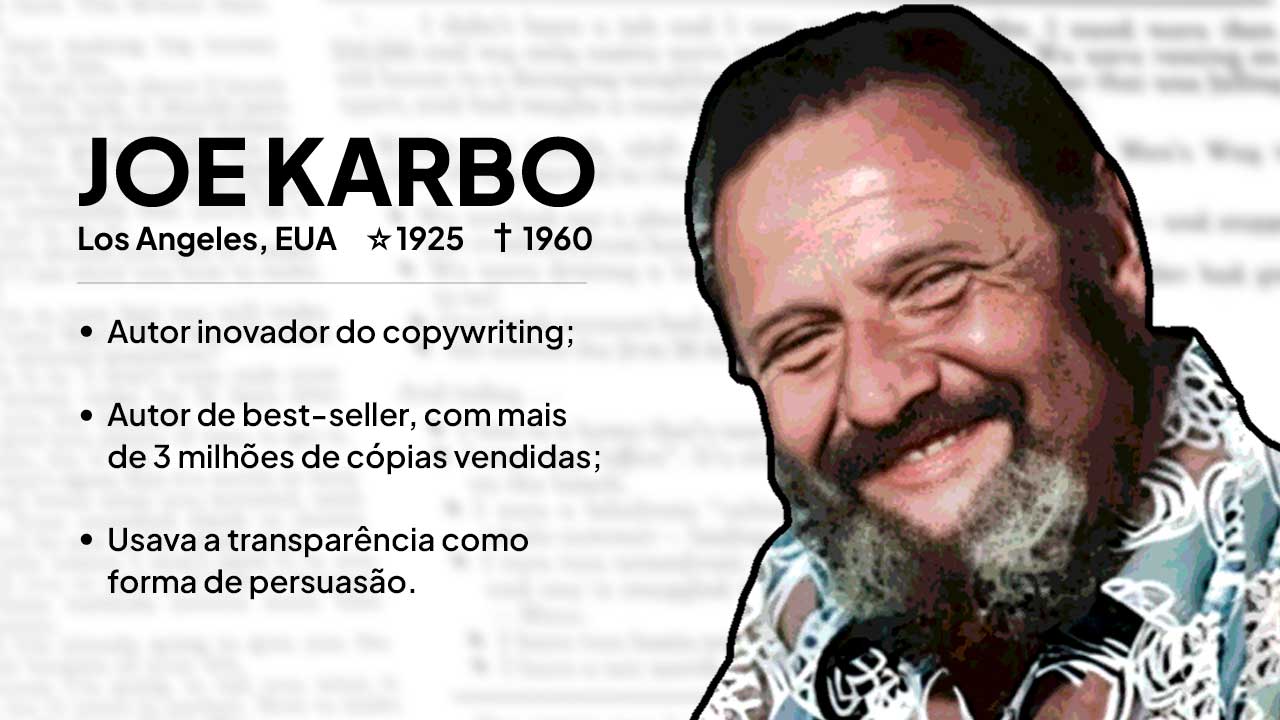 Joe Karbo: A Lenda “Preguiçosa” do Copywriting